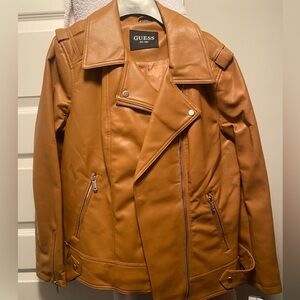 NWT Guess Leather Jacket